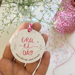 TAG REDONDA - 5,5 X 5,5cm PERSONALIZADA (100 unidades) - comprar online