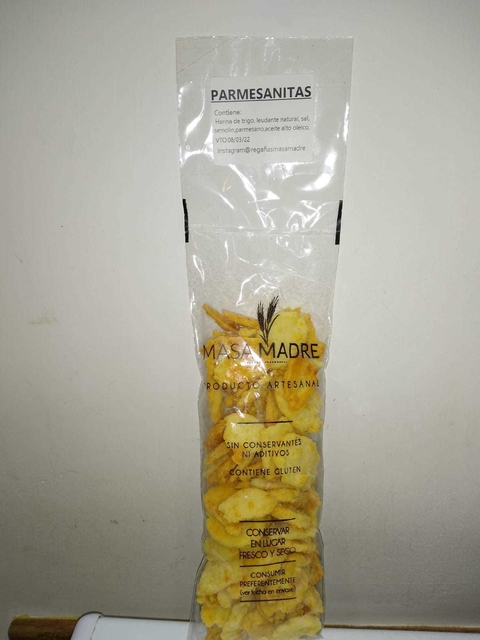 Parmesanitas. Masa Madre