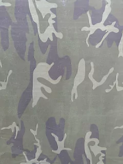 Gabardina Estampada - Camuflado Verde