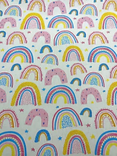 Gabardina Estampada Exclusiva - Arcoiris