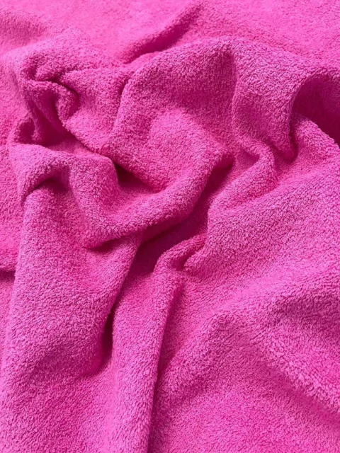 Toalla Doble Felpa Pesada - Fucsia