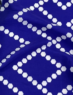 Fibrana - Geométrico Azul