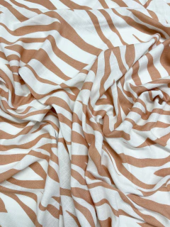 Lino Estampado - Zebra