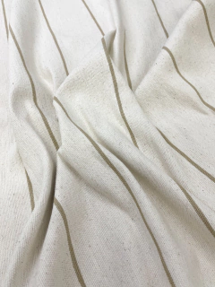 Manta Rústica 2,50 Ancho - Mini Raya Beige