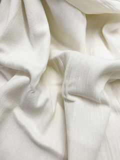 Gasa Tusor Arrugada 2,80 de Ancho - Off White