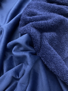 Corderoy con Corderito - Azul