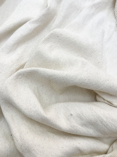 Manta Rústica 2,50 Ancho - Liso Off White