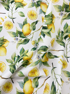 Gabardina Acrílica IMPERMEABLE - Limones - comprar online