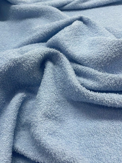 Toalla Doble Felpa - Celeste - comprar online