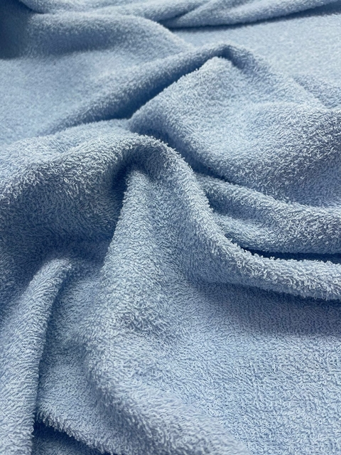 Toalla Doble Felpa - Celeste - comprar online