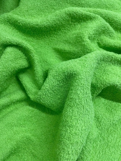 Toalla Doble Felpa - Verde Manzana