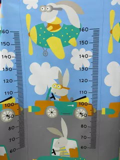Gabardina Estampada - Regla Conejo
