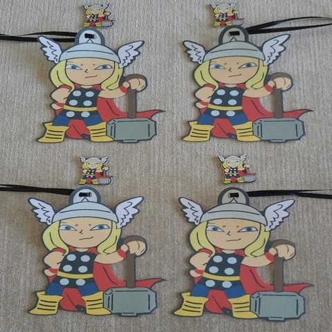 CONJUNTO THOR GRAVATA E ADESIVO C/15 (FD)
