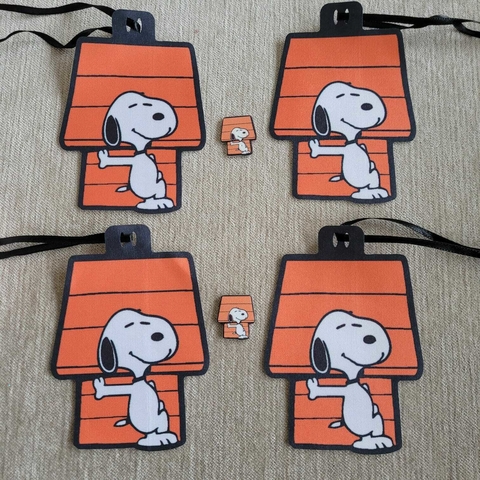 CONJUNTO SNOOPY GRAVATAS E ADESIVO C/15 (FD)