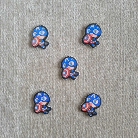 ADESIVO EVA . PREMIUM CAPITÃO AMERICA KIDS C/20