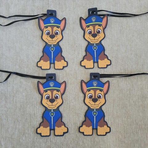 GRAVATA CETIM PATRULHA CANINA /AZUL C/15 (FD)