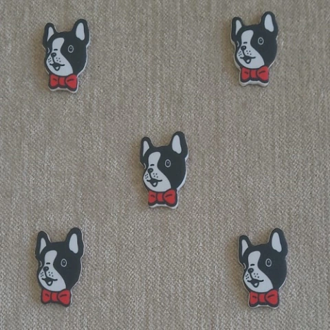 ADESIVO EVA . PREMIUM DOG GRAVATA VERMELHA C/20