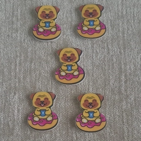 ADESIVO EVA . PREMIUM DOG DONUTS C/20