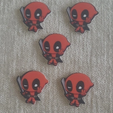 ADESIVO EVA . PREMIUM DEADPOOL C/20