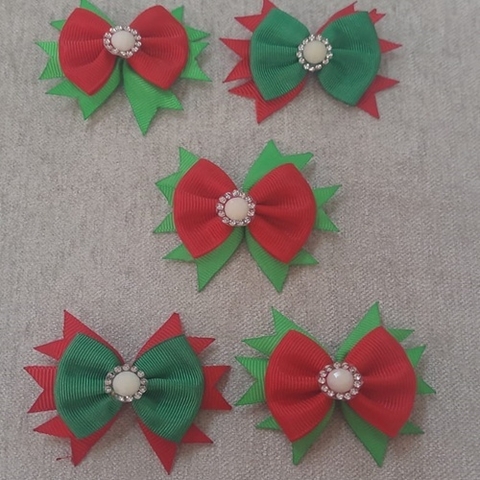 LAÇO ESTRELA DE NATAL C/18 (RO)