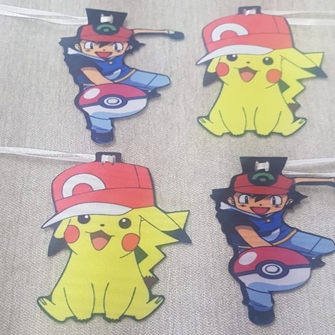 KIT GRAVATA CETIM POKEMON C/15 (FD)