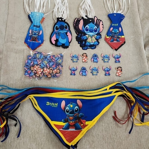 KIT COMPLETO 135 UNIDADES STITCH - comprar online