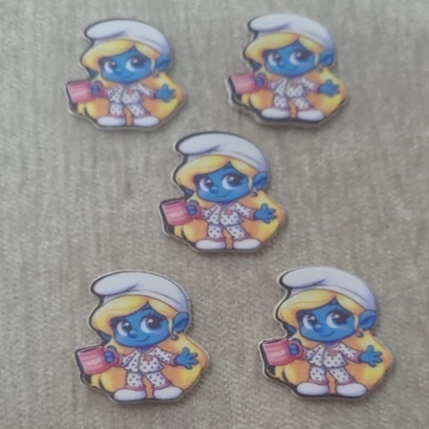 KIT ADESIVO EVA . PREMIUM SMURFETTE C/20 - comprar online