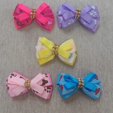 LAÇO TRIPLO GORGURÃO VIÉS ESTAMPADO C/18 (RO) - comprar online