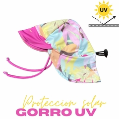 Combo FILTRO UV - REMERA + GORRO UV - Pink en internet