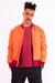 jaqueta de aviação modelo bomber ma1 na cor laranja