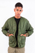 jaqueta militar utilitária liner m-65 nylon ripstop verde