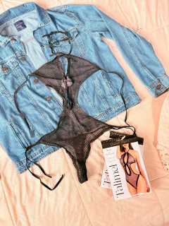 Body red con puntilla - comprar online