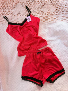 Pijama acetato corto - tienda online