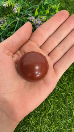 Esfera jaspe vermelho - comprar online