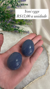 Yoni eggs quartzo azul