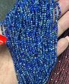 Fio 2mm lapidado lápis lazuli