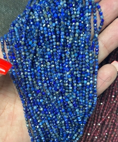 Fio 2mm lapidado lápis lazuli