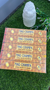 Incenso nag champa atrai bons fluídos