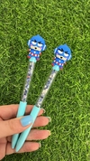 Caneta capitão América com led sodalita