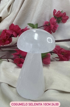 Cogumelo selenita 10cm