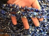 Fio cascalho lapis lazuli aproximadamente 90 cm