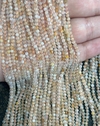 Fio 2mm lapidado citrino queimado