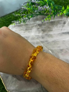Pulseira ambar natural amarelo - comprar online
