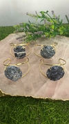Bracelete pedra bruta sodalita
