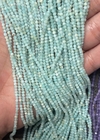 Fio 2mm lapidado amazonita