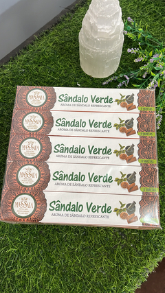 Incenso Massala Sândalo Verde