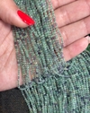 Fio 2mm lapidado de fluorita