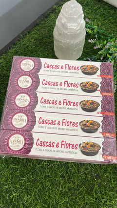 Incenso Massala Casca e Flores