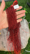 Fio 2mm jaspe vermelho