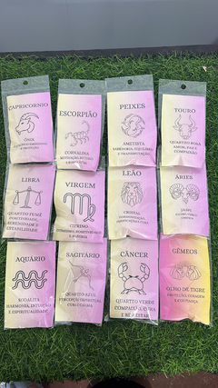 Kit 12 pedras dos signos